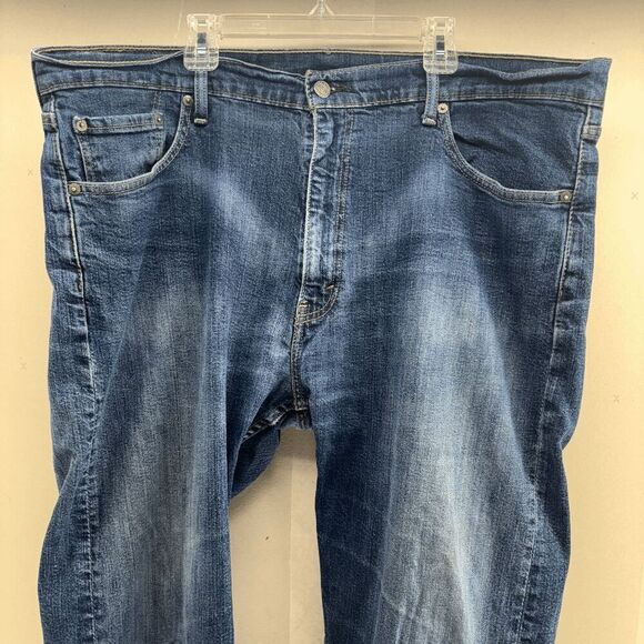 Levi's 505 Jeans 40x30 Blue Denim Regular Fit Straight Classic  41"W 27.5"L - Picture 2 of 4
